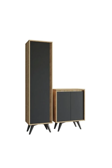 FUHO Şimal Vestiyer Antrasit Kapak - Resim 4