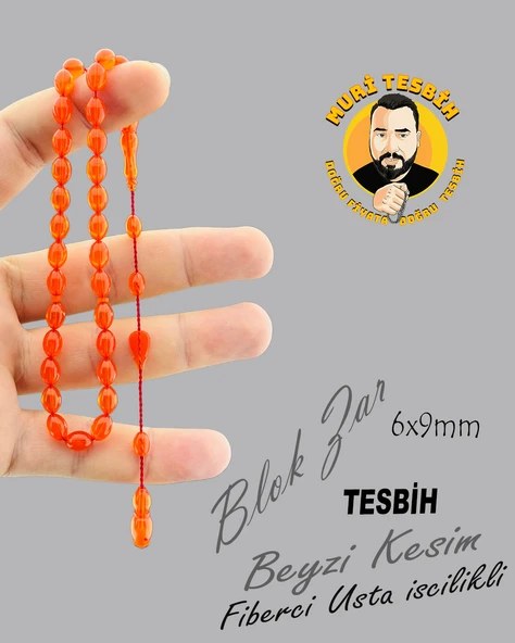FİBERCİ BLOK ZAR BEYZİ KESİM 6X9 - 4
