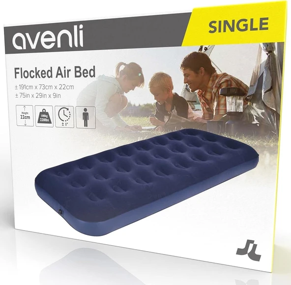 Yek Outdoor 6 Kişilik Tam Otomatik Tenteli Kamp Çadırı- 3 Adet 0°Uyku Tulumu-Şişme Yatak - 5
