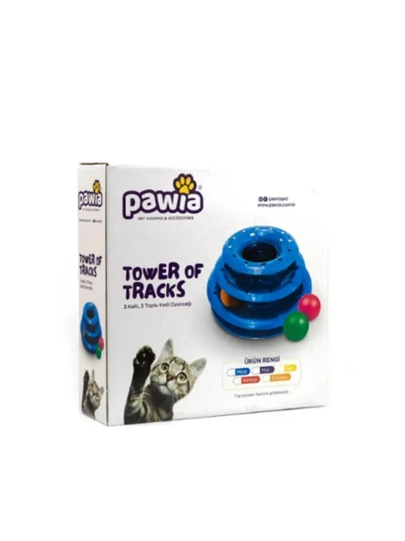 Pawia Üç Katlı, Üç Toplu Kedi Zeka Oyuncağı
