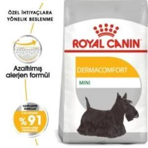 Royal Canin Mini Dermacomfort Yetişkin Köpek Maması 3 Kg + 2 Adet Yaş Mama Hediye - 2