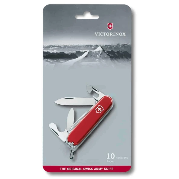 Victorinox Recruit 0.2503.B1 Kırmızı İsviçre ÇakısI 84mm 10F - 2