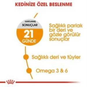 Royal Canin Hair Skin  Kedi  Maması 2 Kg + 2 Adet Yaş Mama Hediye - Resim 4