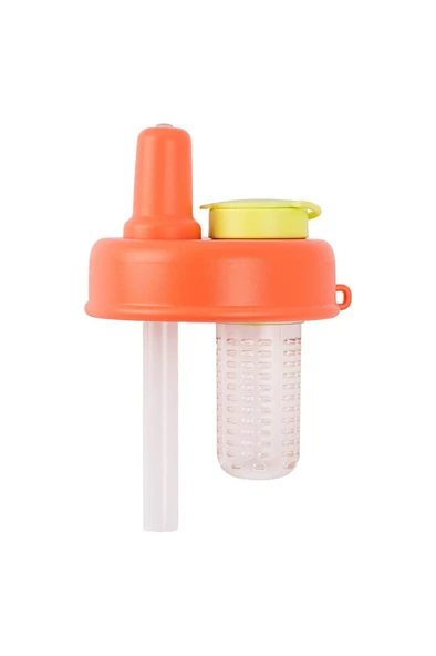 TANTİTONİ PEMBE 2Sİ 1 ARADA KAPAKLI TERMOS BARDAK 480ML - 2