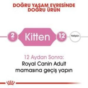 Royal Canin Kitten Yavru Kuru Kedi Maması 2 Kg + 2 Adet Yaş Mama Hediye - 4