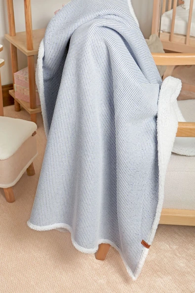 Pouf Bebek BATTANiYE 80x100 cm Alize Mavi - 5