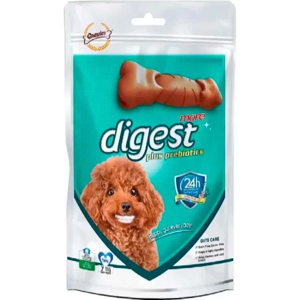 Gnawlers Digest More Dental Prebiyotik Köpek Ödülü 100 Gr - 1