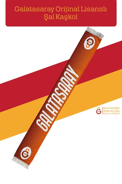 Galatasaray Orijinal Lisanslı Şal Kaşkol
