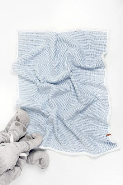 Pouf Bebek BATTANiYE 80x100 cm Alize Mavi - 3