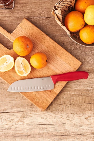 Santoku Bıçağı Red 20 Cm