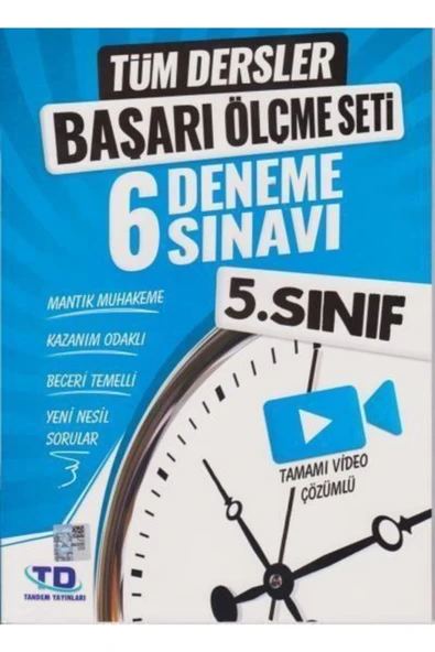 TANDEM 5.SINIF TÜM DERSLER 6 DENEME SINAVI