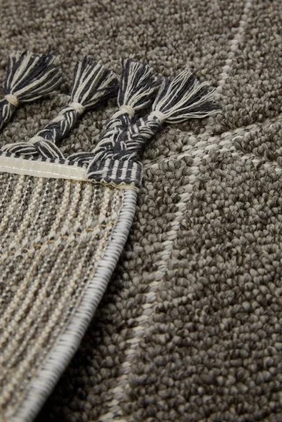 Dekorenti Halı Bukle 1408 Gri - Resim 3