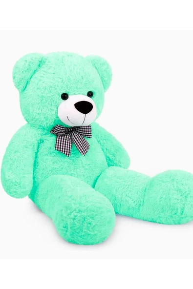 Sevimli 90 cm Peluş Ayı ile  Pembe Konsept Romantik Peluş Ayıcık Buketi - 11