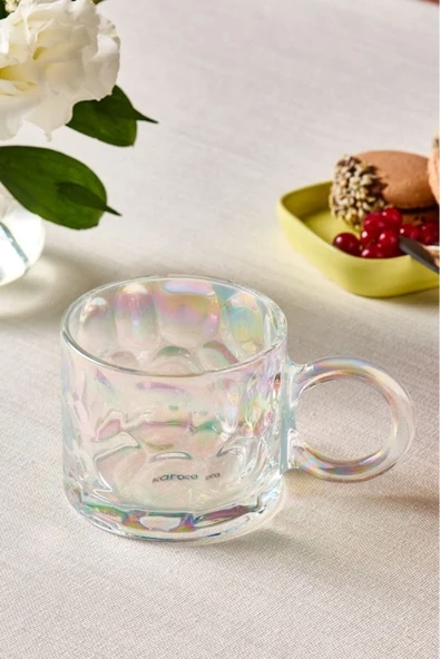 Ruby Lüsterli Cam Kupa 300 ml ürün görseli 1