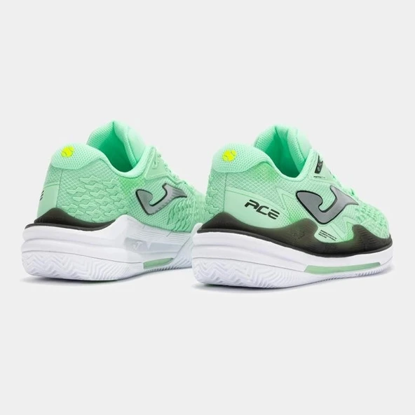 Joma Ace Kadın Yeşil Toprak Kort Tenis Ayakkabısı TACLS2515C - Resim 3