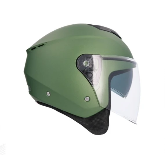 SHIRO 6052 S21 KASK JO IBIZA M.C M 5758 ASKERİ YEŞİL (GÖZLÜKLÜ)
