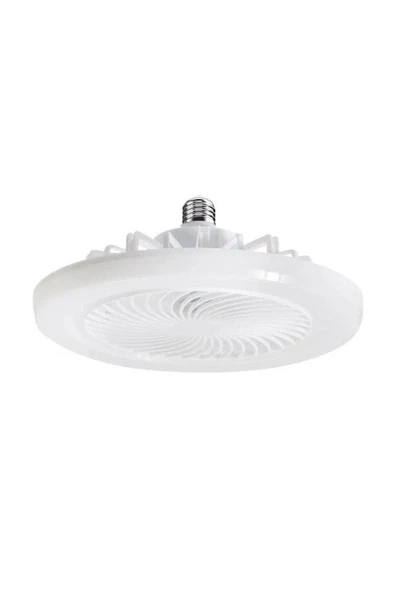 Ct-1153 Fanlı 42w 3 Renk Dim Edilebilir Kumandalı Poyraz Led Ampul E27 Duy - Resim 2