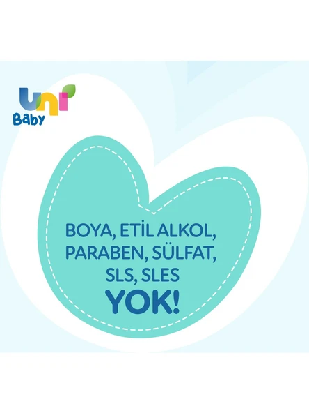 Uni Baby Saç ve Vücut Şampuanı 500 Ml x 2 Adet - 4