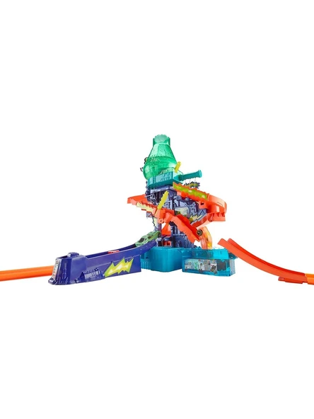 HOT WHEELS Renk Değiştiren Araçlar Çılgın Laboratuvar Oyun Seti - 4