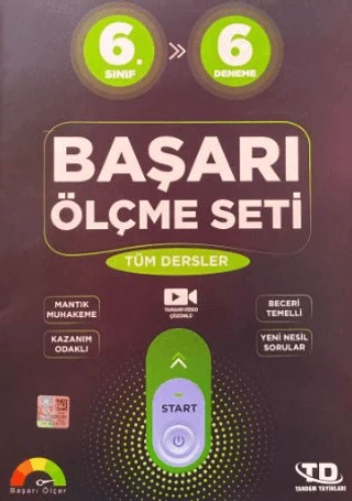 TANDEM 6.SINIF TÜM DERSLER 6 DENEME SINAVI
