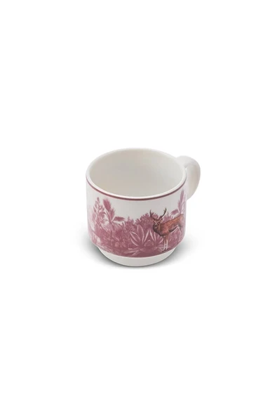 Karaca Jungle 5 Parça Standlı Çay Fincanı Seti 160 Ml - 2