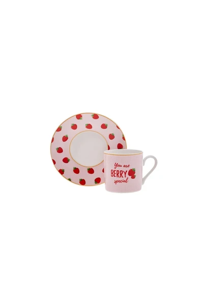 Karaca Fruitee 6 Kişilik Kahve Fincan Takımı 90 ml - 4