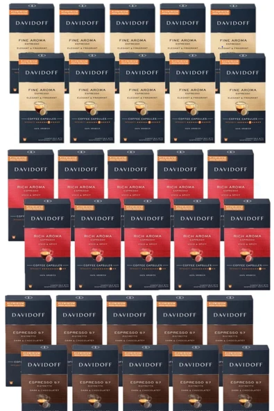 Nespresso Uyumlu Mix Kapsül Kahve Seti 30X10 Adet