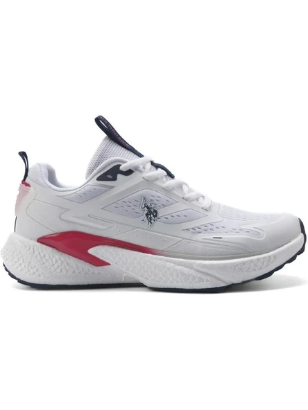 U.S.POLO ASSN JESSENIA 5FX BEYAZ COMFORT CASUAL ANATOMİK SPOR AYAKKABI - Resim 3