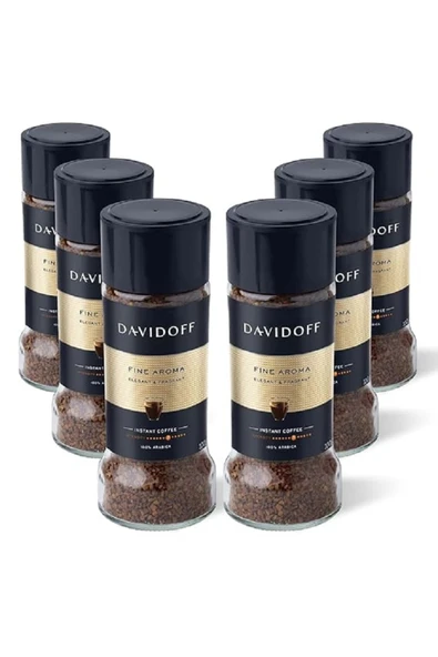 Fine Aroma Çözünebilir Kahve 100 Gr X 6 Adet