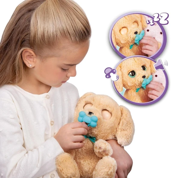 Baby Paws Sesli Yavru Pelüş 20 Cm Labrador - 3