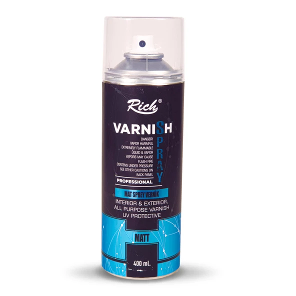 Rich Mat Sprey Vernik 400 ml ürün görseli