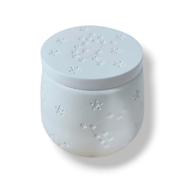 Yıldız Motifli Minimalist Dekor Kavanozu ürün görseli