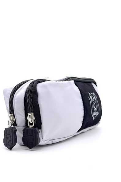 Beşiktaş Orijinal Kalemlik Paraşüt Kumaş Çift Gözlü Kalem Kutusu - 5