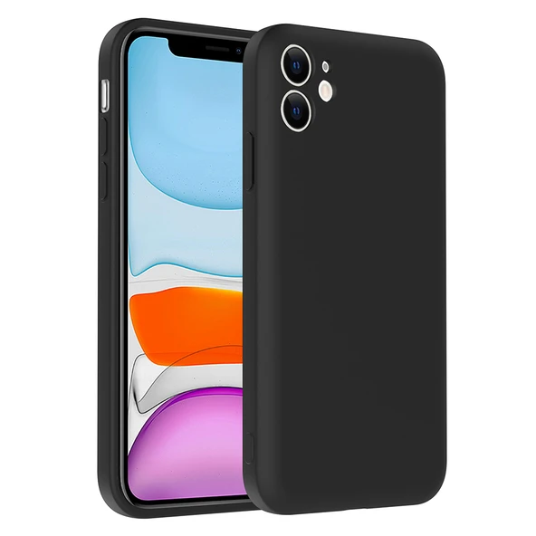Apple iPhone 11 Kılıf Kamera Korumalı Kartlık Hazneli Zore Vitra Kapak - 11
