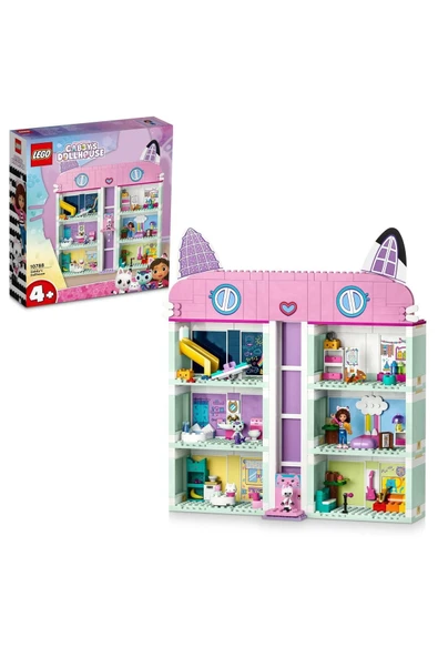 ® Gabby’s Dollhouse 10788 - 4 Yaş ve Üzeri  Yaratıcı Oyuncak Yapım Seti (498 Parça)
