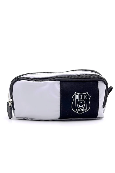 Beşiktaş Orijinal Kalemlik Paraşüt Kumaş Çift Gözlü Kalem Kutusu - 2