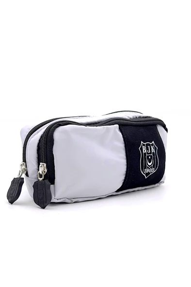 Beşiktaş Orijinal Kalemlik Paraşüt Kumaş Çift Gözlü Kalem Kutusu - 9