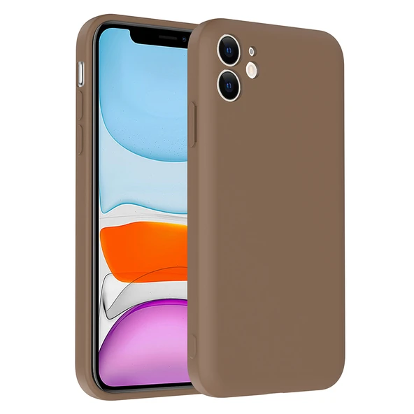 Apple iPhone 11 Kılıf Kamera Korumalı Kartlık Hazneli Zore Vitra Kapak - 12