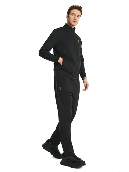 Galatasaray Orijinal Lisanslı Siyah Eşofman Takımı - 5