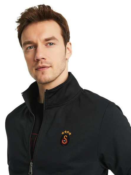 Galatasaray Orijinal Lisanslı Siyah Eşofman Takımı - 3