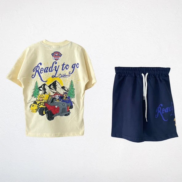 Paw Patrol “Ready to Go” Çocuk Takım – Sarı/Lacivert - 2