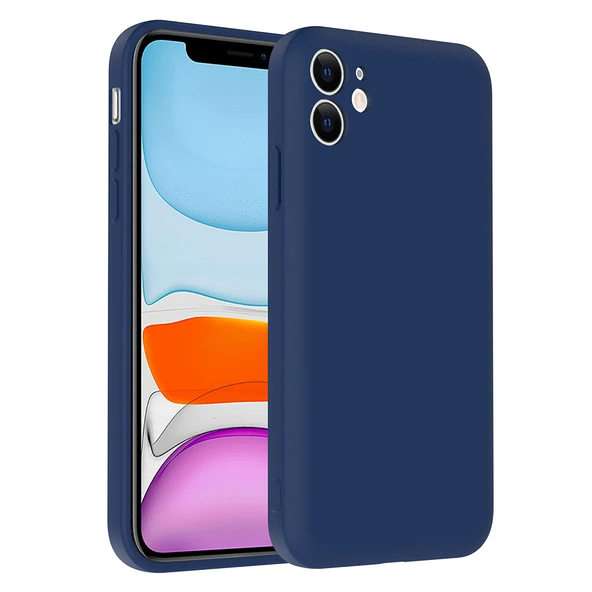 Apple iPhone 11 Kılıf Kamera Korumalı Kartlık Hazneli Zore Vitra Kapak - 10