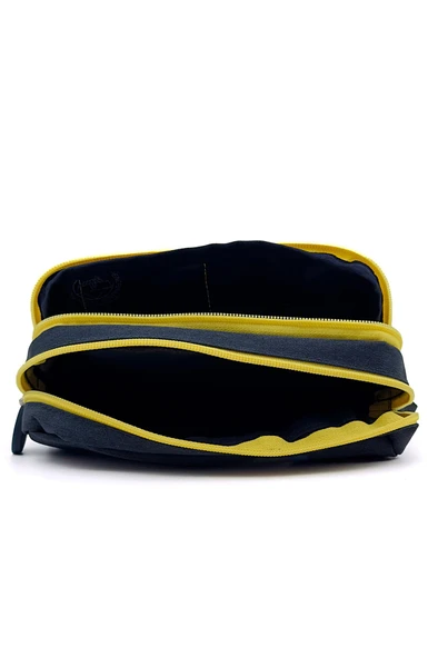 Fenerbahçe Orijinal Kalemlik Sarı Lacivert Çift Gözlü Kalem Kutusu - 3