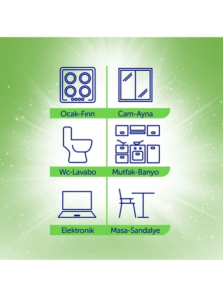 SOLO Yüzey Temizleme Havlusu Okaliptus & Çam Esintisi 100 Yaprak - Resim 5