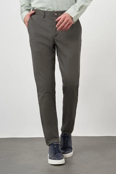 Big Rodoc Slim Fit Likralı Erkek Chino Pantolon - 7