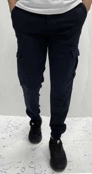 Big Rodoc Slım Fıt Erkek Paça Lastikli Kargo Pantolon - 10