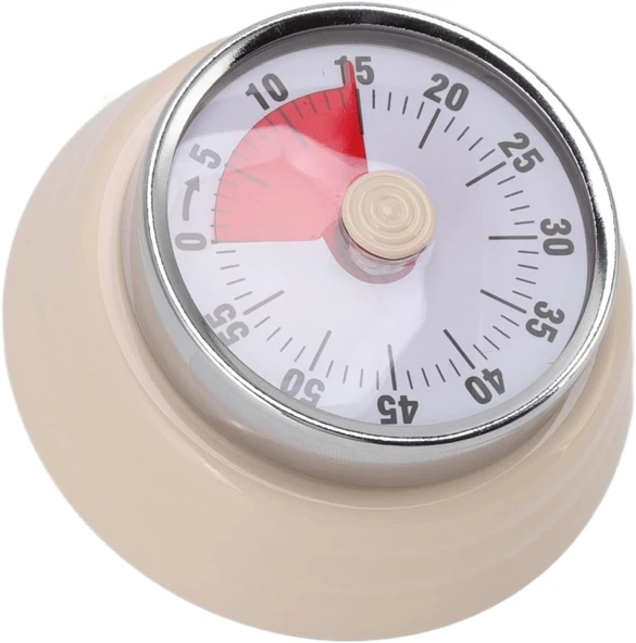 Mekanik Mutfak Zamanlayıcı Klasik Zilli Mutfak Zamanlayıcı Mıknatıslı - 4