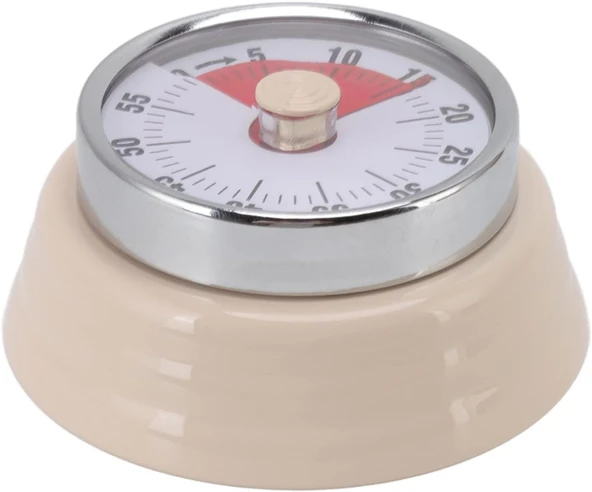 Mekanik Mutfak Zamanlayıcı Klasik Zilli Mutfak Zamanlayıcı Mıknatıslı - 7