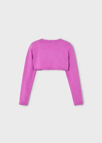 Mayoral Kız Çocuk Merserize Bolero - 2