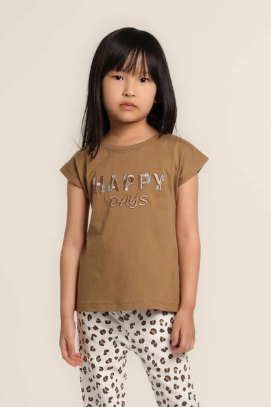 Kız Bebek Nakışlı Tshirt